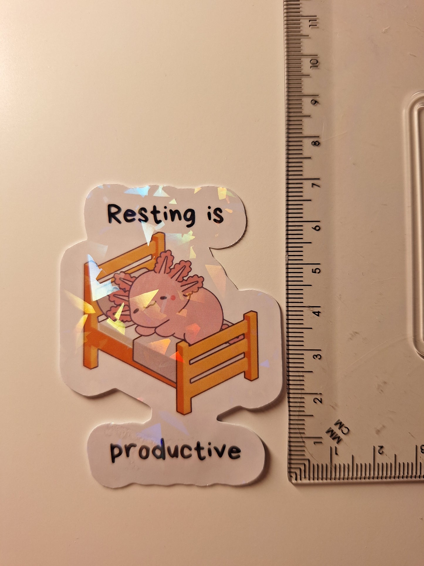 Resting is productive too