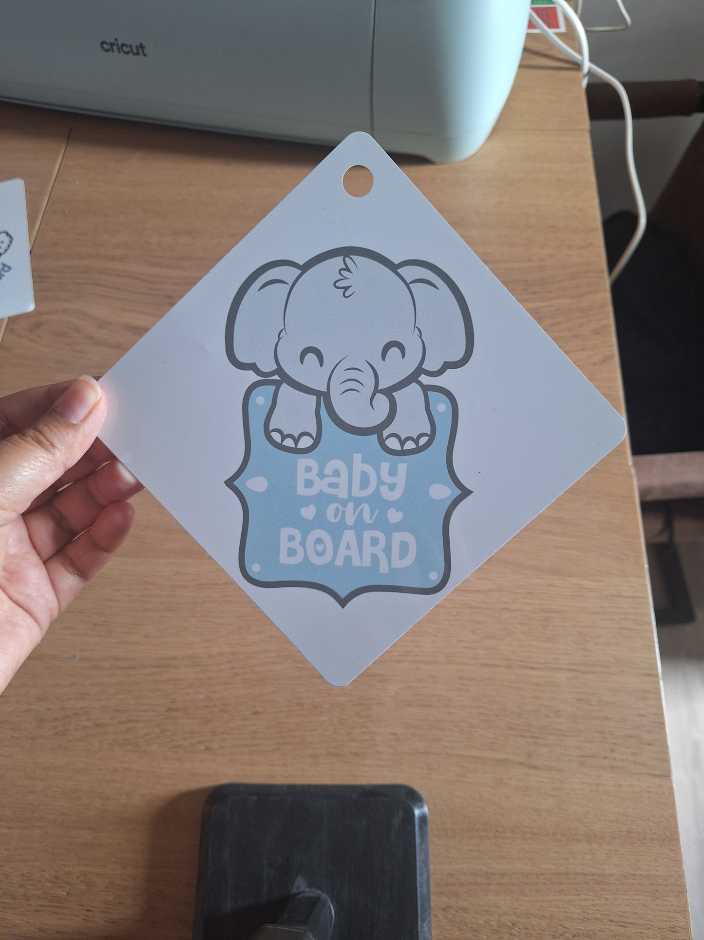 Baby om board bordje