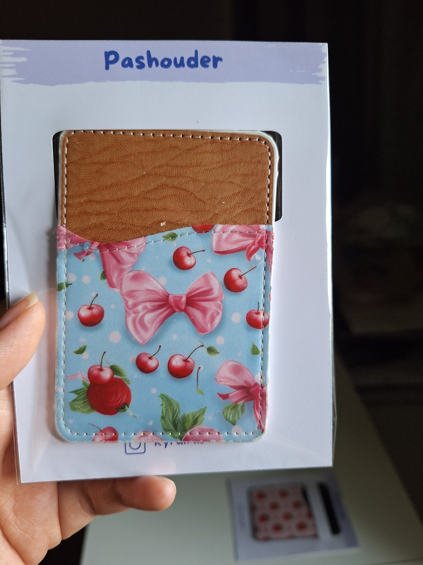 Pashouder voor mobiel