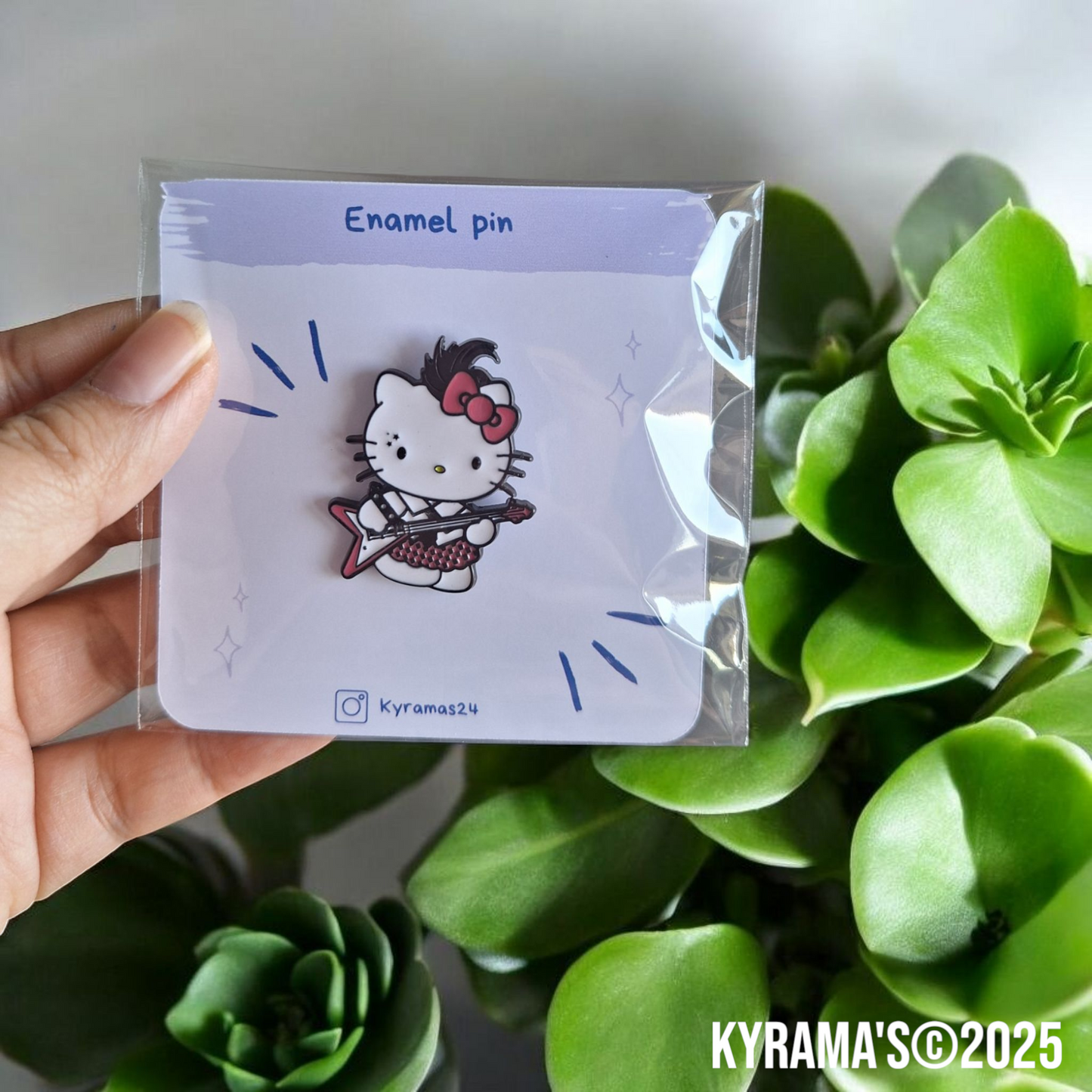 Hello kitty themed pins