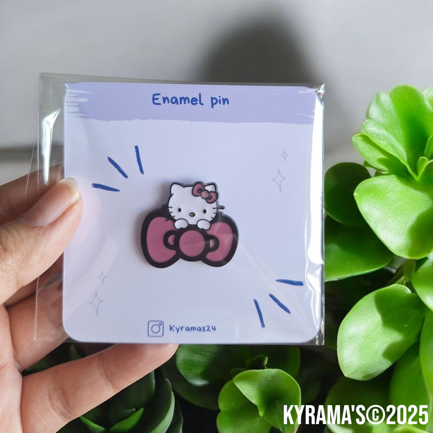 Hello kitty themed pins