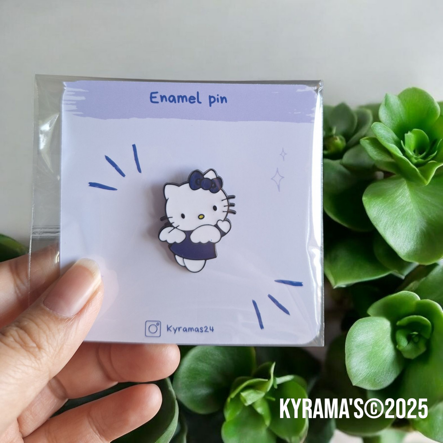 Hello kitty themed pins