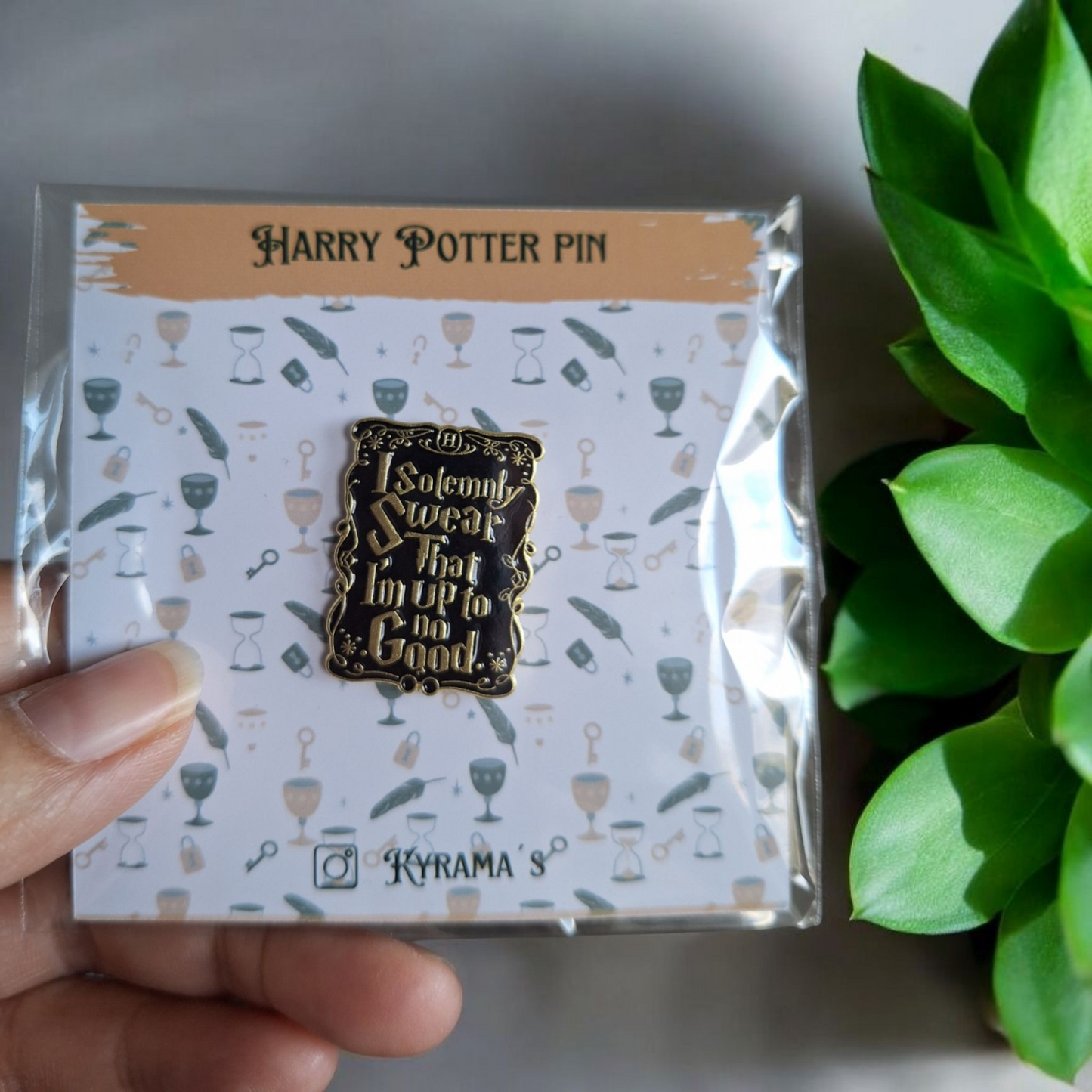 Harry potter themed pins