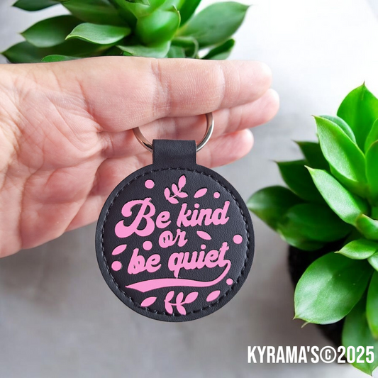 Be kind or be quiet