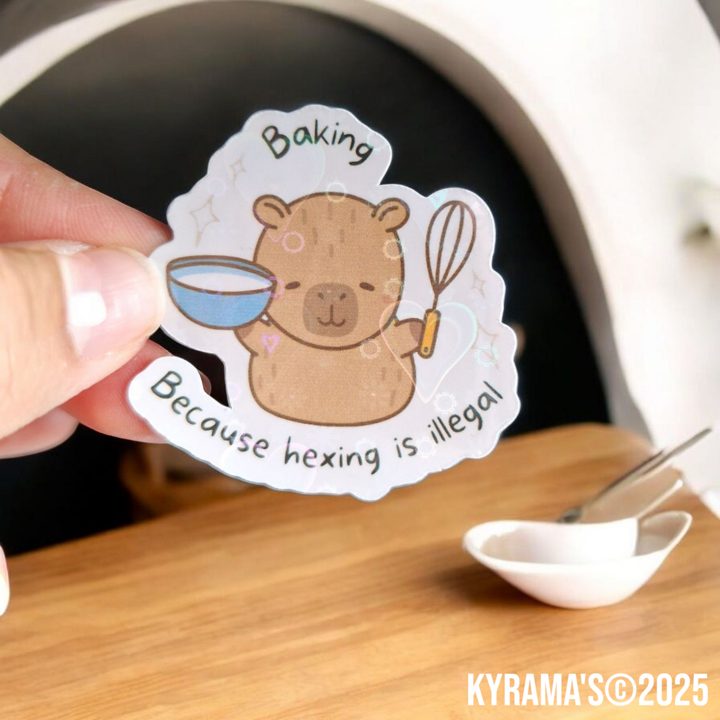 Baking,because hexing is illegal