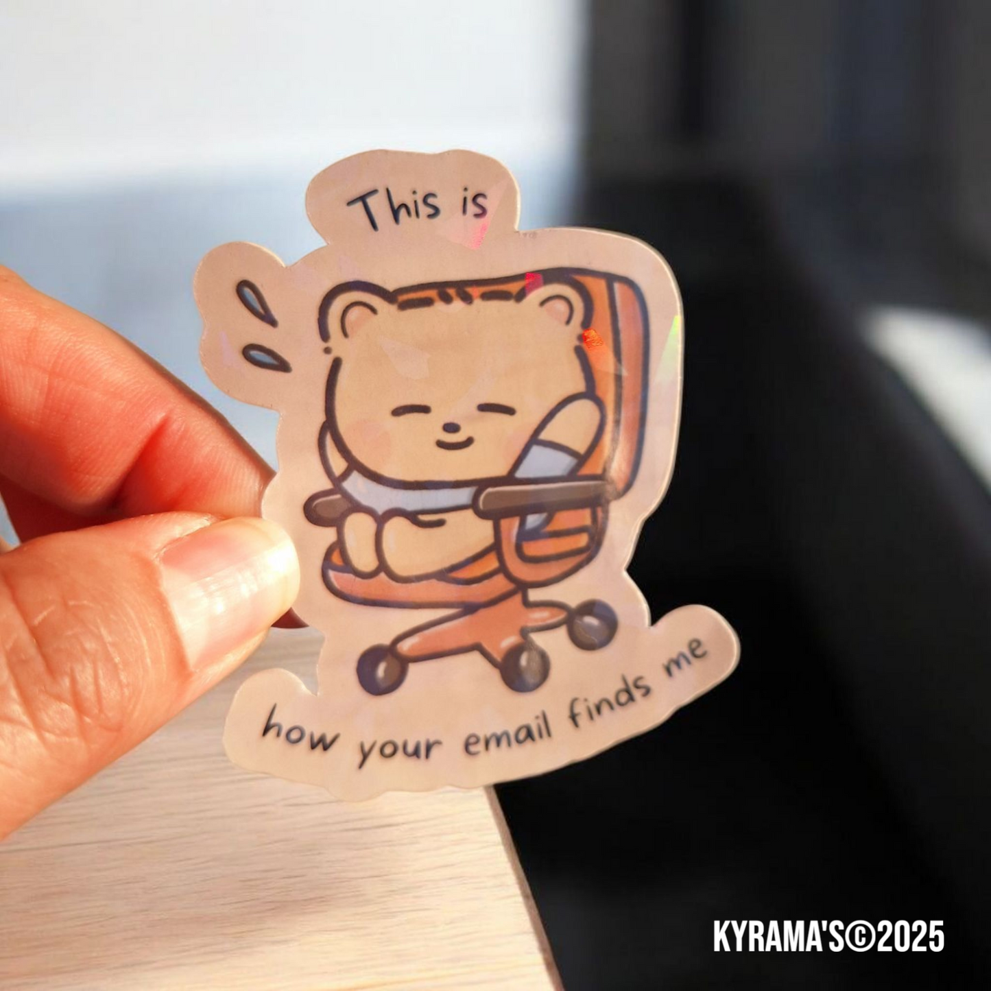 This is how your email finds me