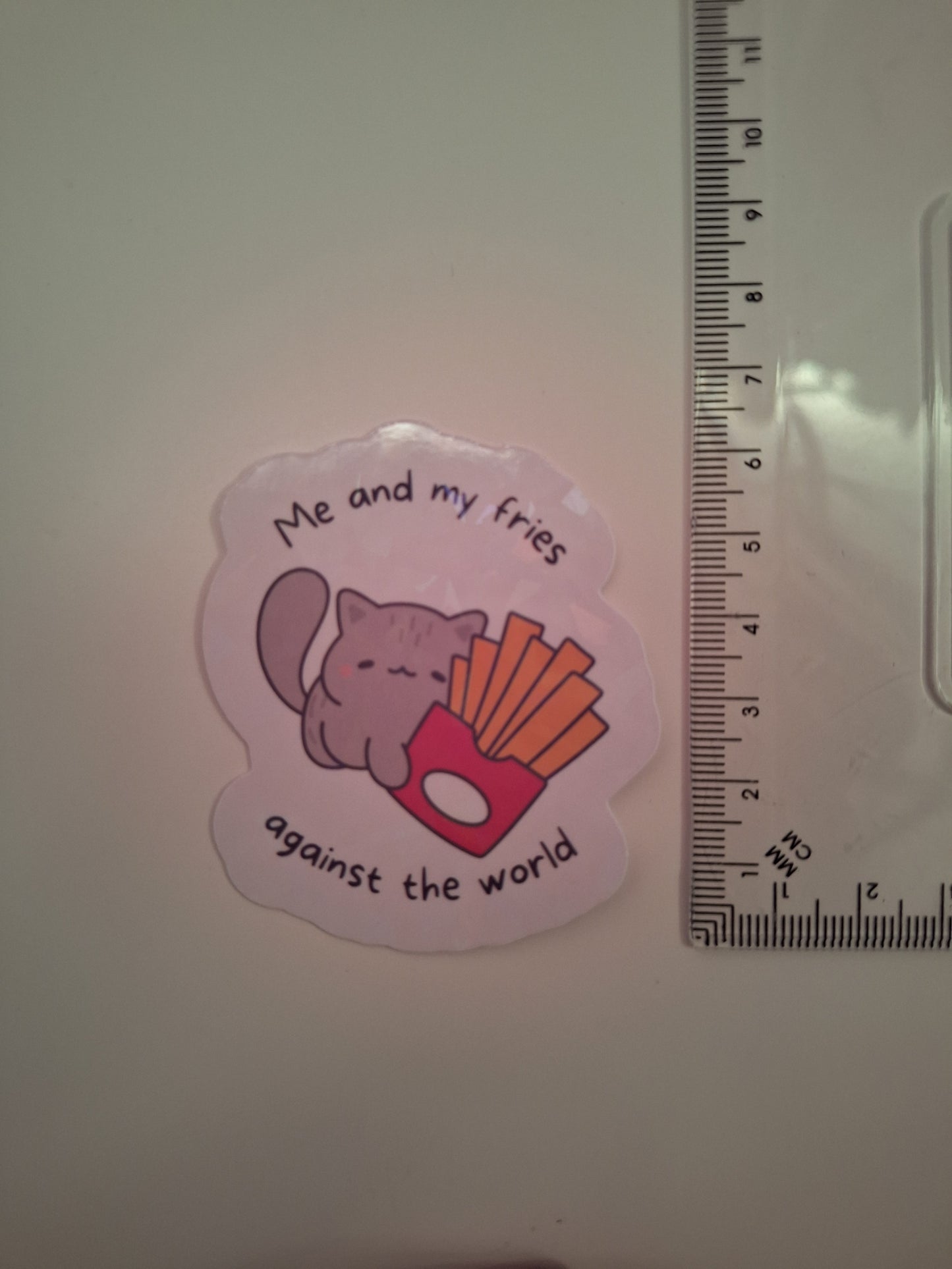 Me and my fries against the world