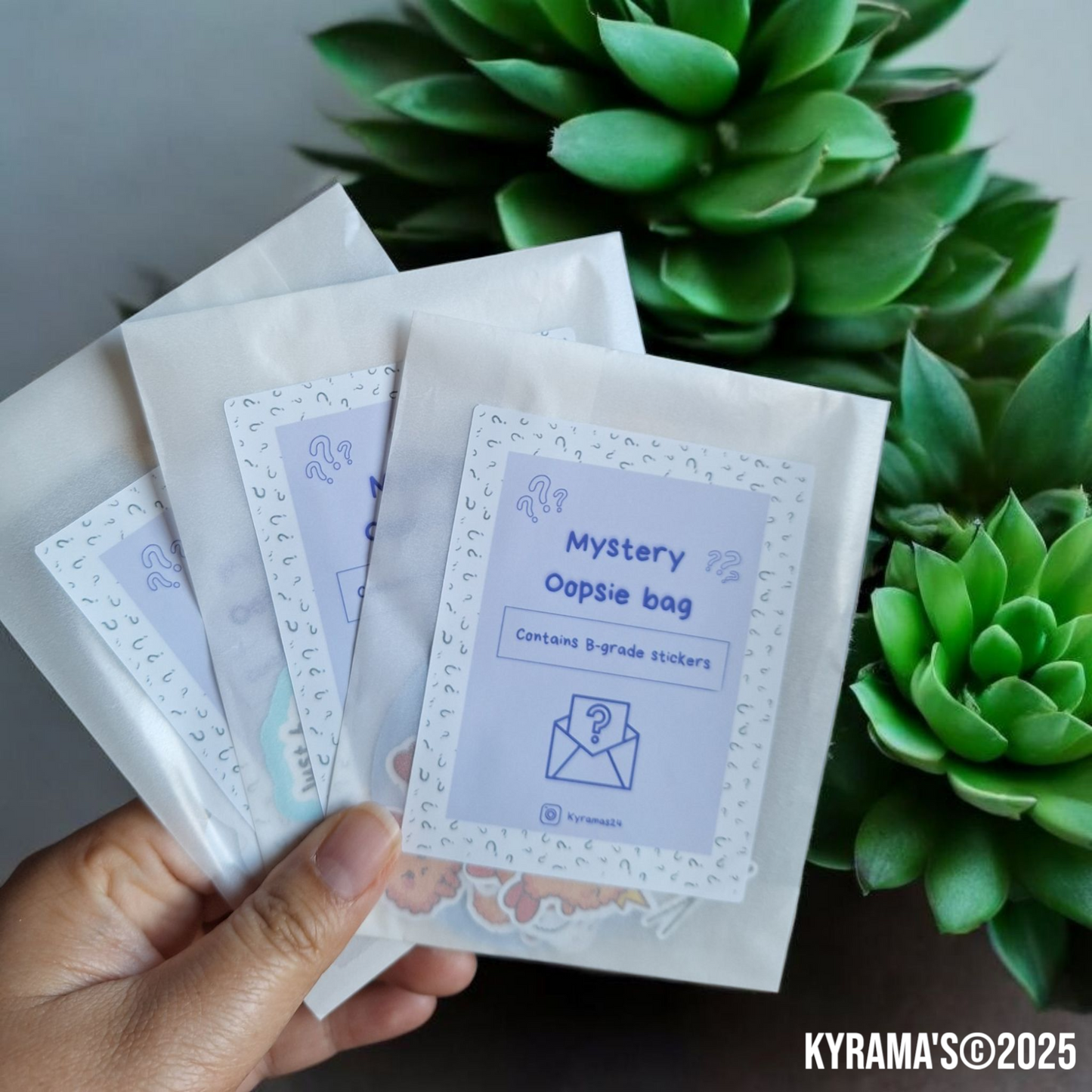 Mystery oopsie bags (stickers)
