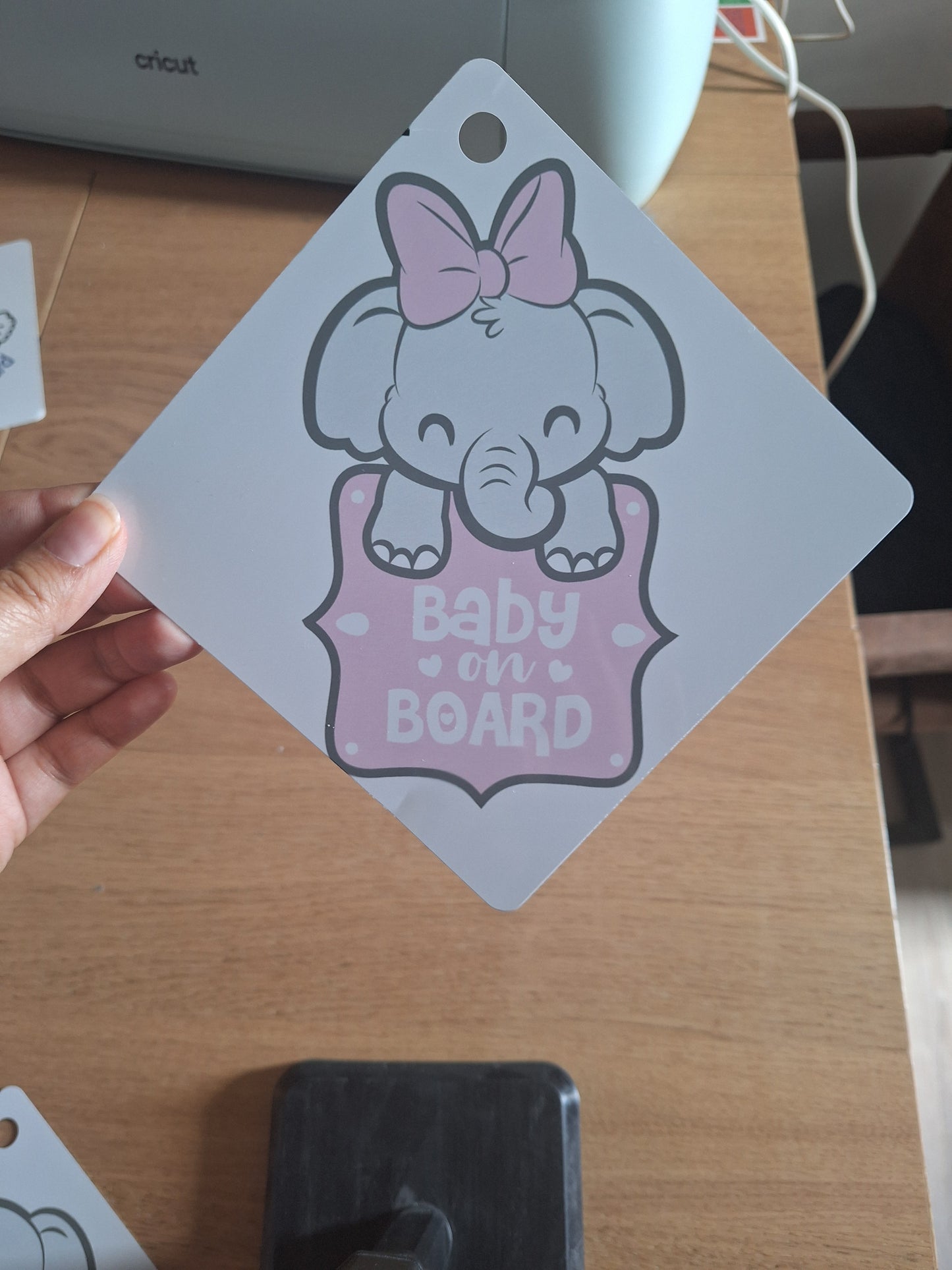 Baby om board bordje