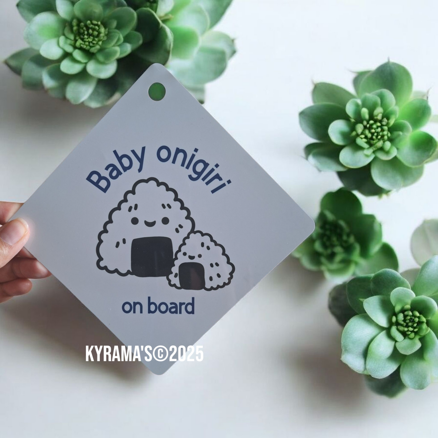 Baby om board bordje