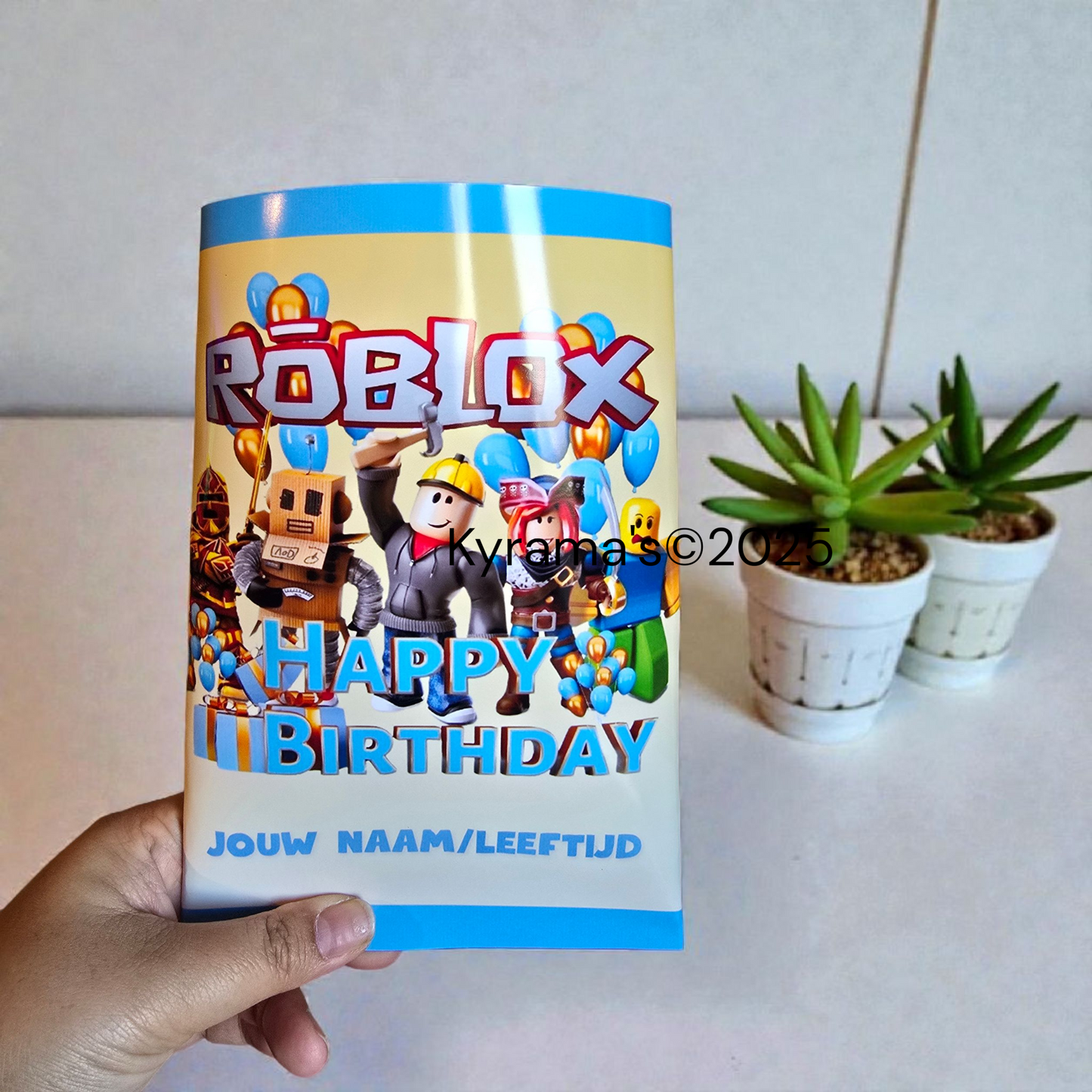 Verjaardagszakje Roblox