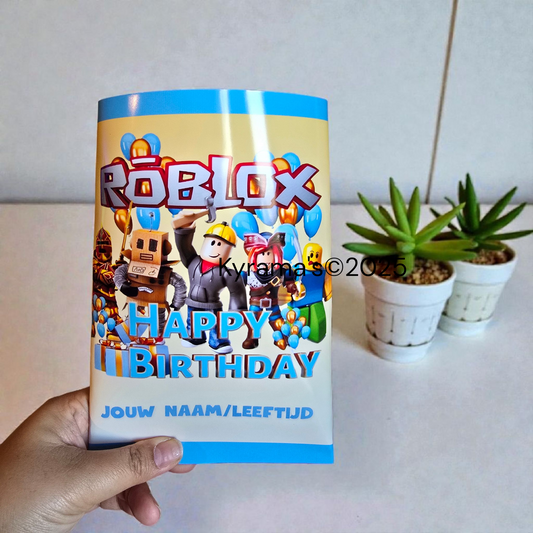 Verjaardagszakje Roblox