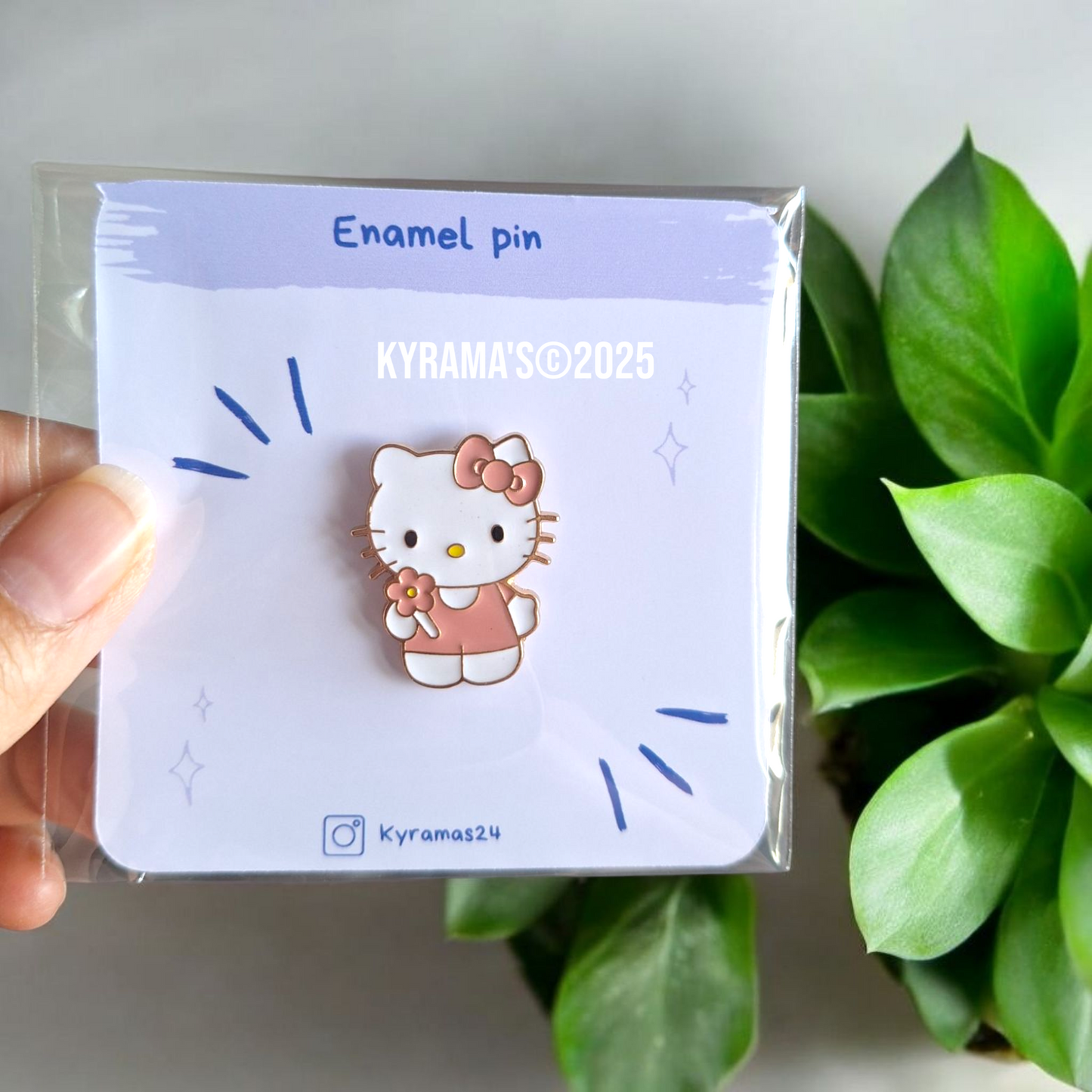 Hello kitty themed pins