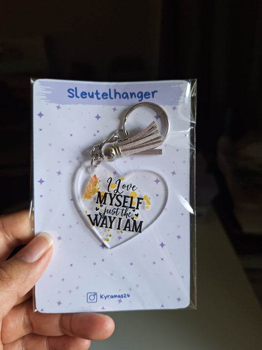 Affirmations sleutelhanger