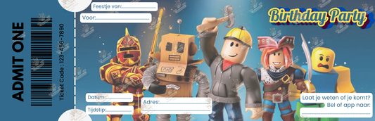 Ticket Roblox (digitaal product)